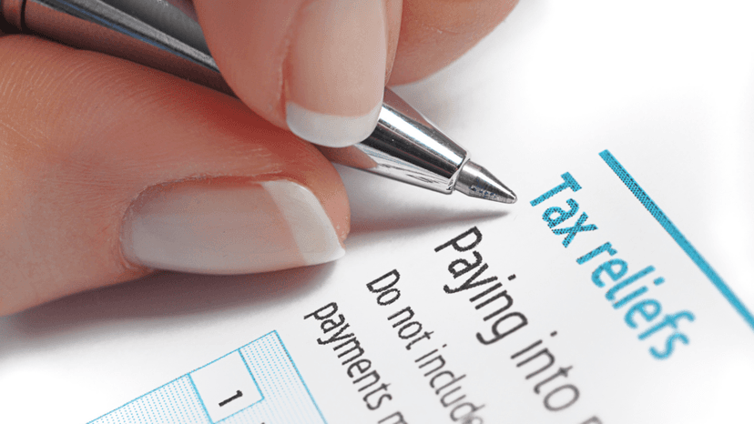 Reviewing tax relief documents for property tax payment assistance
