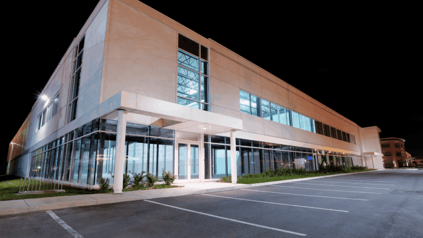 Commercial Real Estate at Night